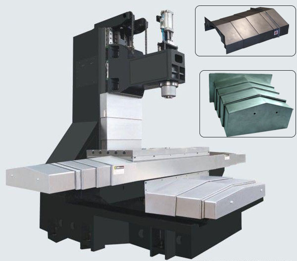 五軸加工中心內防護罩